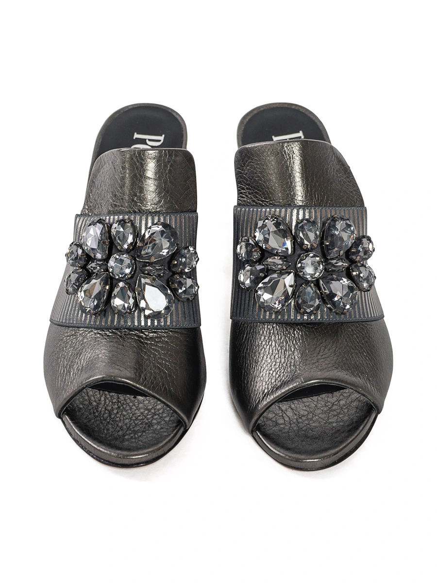 Мюли с открытым носком